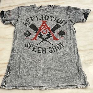 Affliction reversible T-shirt